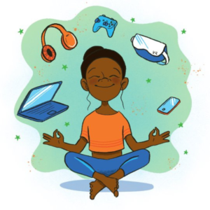 balanced digital wellness